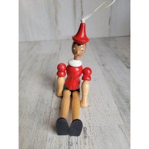 Vintage Pinocchio adjustable jointed doll figure